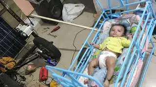 Automatic baby cradle swing version 2 home made