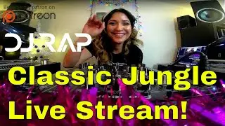 DJ Rap Playing NYE 2021 Moondance  Live Stream  (Classic jungle mix drum and bass)