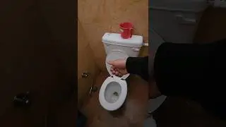 Sin papel. baños en la India