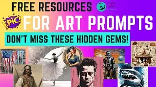 FREE Resources You Don’t Know About for Image Prompts for Leonardo MidJourney Dalle Stable Diffusion