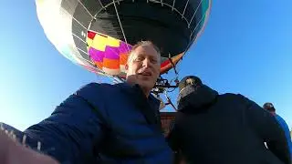 Taking a Hot Air Balloon Ride
