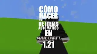 CÓMO HACER ITEM SORTERS EN MINECRAFT BEDROCK 1.21 - ElFarmer