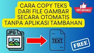 100% Berhasil! Copy Teks dari Gambar Tanpa Aplikasi 😱