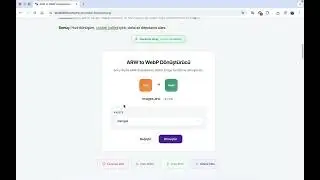 ARW to WebP Dönüştürücü | Sony RAW Dosyalarını WebP Formatına Ücretsiz Çevirin