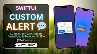 🚀 Stunning SwiftUI Custom Alert with Smooth Animations & Beautiful UI! 🎨✨