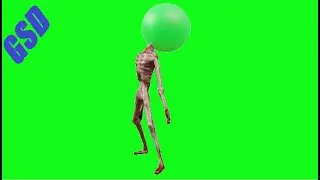 Siren Head Green Screen Head | Trevor Henderson Fan Made