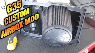 Custom Stock Air Box Mod - G35, 350z, 350gt ,FX35