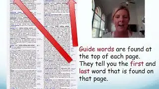 Dictionary Entry and Usage Video