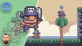 Build a Complete Pixel Platformer in Godot!