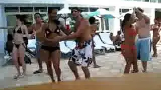 Bruce & Sol Pool Party Salsa Style
