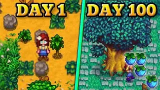 I PLAYED 100 DAYS OF STARDEW VALLEY EXPANDED ( It was crazy)