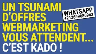 UN TSUNAMI D'OFFRES WEBMARKETING VOUS ATTENDENT. C'EST KADO.