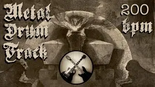 Black Metal Drum Track 200 BPM