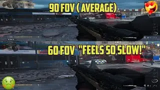 I tried sniping on the LOWEST FOV in MODERN WARFARE! (IT'S SO GROSS)