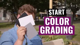 How to use BLACKMAGIC RAW in DaVinci Resolve: Basic color grading
