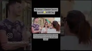 My Swedish teacher eye roll on BBC Two (Twinstitute S1E6)