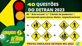 Questões da prova teorica detran 2023, prova do detran 2023, 