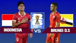 KUALIFIKASI PIALA  DUNIA | INDONESIA vs BRUNEI DARUSSALAM | LEG 1