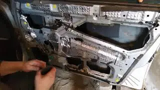 Снятие и установка ЭСП и бархоток передних дверей на Приоре