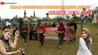 Kirab gunungan bersih desa Sumbermanjing kulon 1 Agustus 2024 part 1