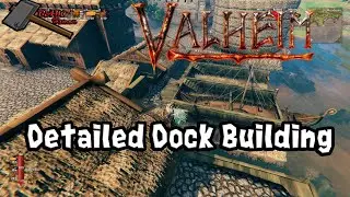 Valheim Detailed Dock Building