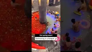 Would you go swimming in a hotpot? 🌶️🤷🏽‍♂️