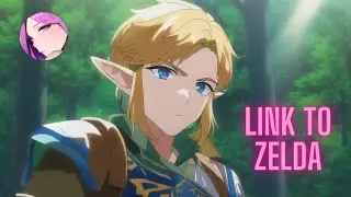 TG TF LINK became ZELDA / Male to Female / Transformation Animation / Gender Bender