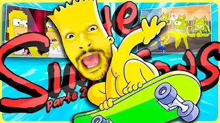MEJORES MOMENTOS DE ILLOJUAN EN LOS SIMPSON EL VIDEOJUEGO 🎮 (Parte 2)