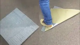ЛОМАЕМ КОВРОВУЮ ПЛИТКУ!!!
