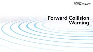 Accord with Honda Sensing® – Forward Collision Warning