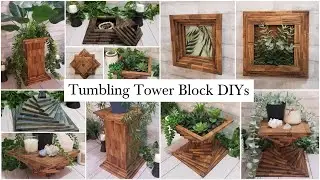 TUMBLING TOWER BLOCK DIYS 2022