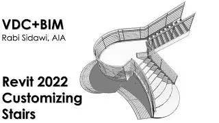 Revit 2022 Custom Stairs 4K
