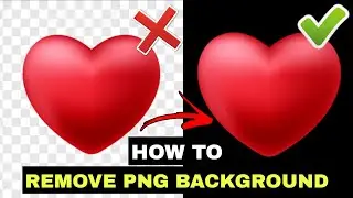 How To Remove Fake PNG Background From Image | Remove Background From Image | Background Remover