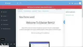 Edwiser RemUI Moodle Theme Introduction