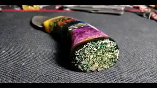 Изготовление ножа из стали (полотно мех. пилы)3.0
