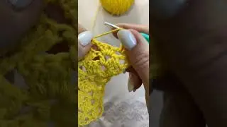 Узор крючком. #knitting #вязание #вязаниекрючком #crochet