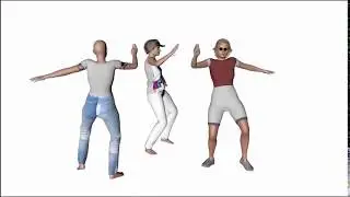 Mixamo (Samba.Fbx), Daz Studio, Cinema 4d, Marvelous Designer, Pinnacle