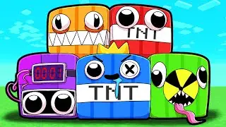 RAINBOW TNT FRIENDS! (Minecraft)