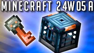 Minecraft Snapshot 24w05a : Mystère Trial Key Fini ! Bloc de Vault !