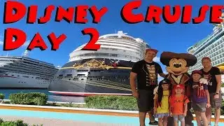 DISNEY CRUISE DAY 2 | Disney Dream Cruise | Nassau Bahamas | Halloween on the high seas