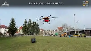 Dron gaśniczy OWL Vision II PPOŻ - Test granulatu gaśniczego | Spartaqs Group