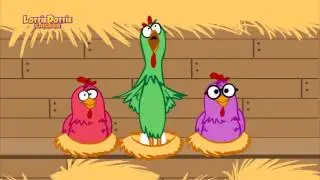 LOTTIE DOTTIE CHICKEN    ENGLISH KIDS SONG with lyrics