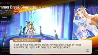 Epic Seven LIMITED SUMMON SUMMER  -  BREAK CHARLLOTE/ARTIFACT SUMMON