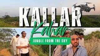Exploring Kallar Kahar | Drone Shots & Scenic Tea Spot with Stunning Views!