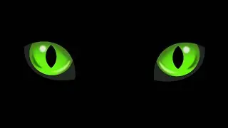 Anime Helmet Eyes |  Neon Green Blinking Eyes for Helmets !
