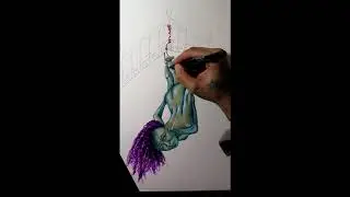 NSFW 18+ - time-lapse video of woman hanging from balcony