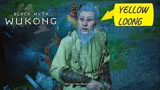 Black Myth Wukong Yellow Loong hidden Boss Fight 4K Gameplay