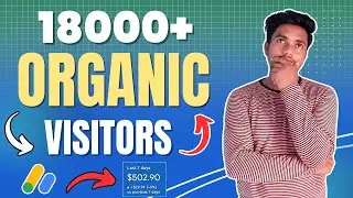 🔥 18000+ Organic Traffic Live Proof 🔥 Website Traffic From Google * Free Website Traffic