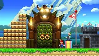 New Super Mario Bros. U Deluxe - Walkthrough #03 (HD)