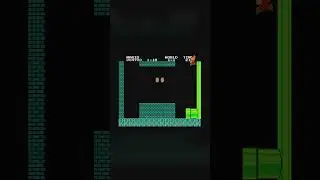 Wall Jump Trick in Super Mario Bros! 😮